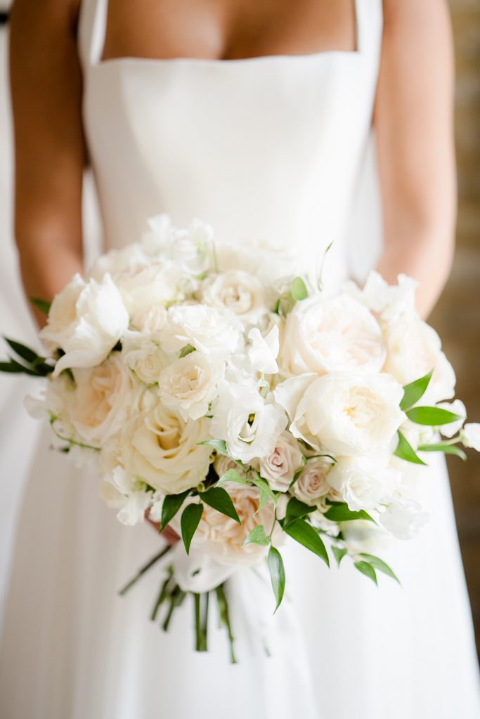 Bridal Bouquet at Caswell House Joanna Carter Wedding Flowers Oxfordshire