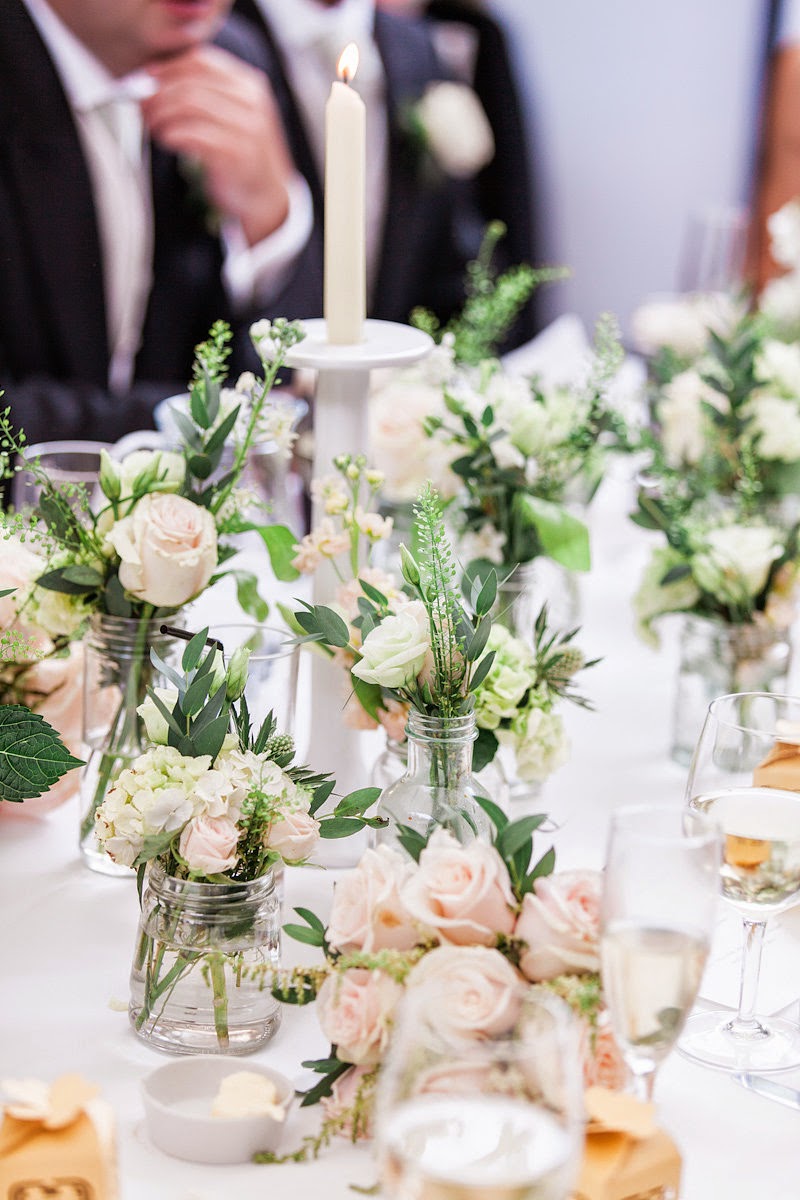Reception Flowers, Joanna Carter Wedding Flowers, Oxford, Oxfordshire, Buckinghamshire, Berkshire & London