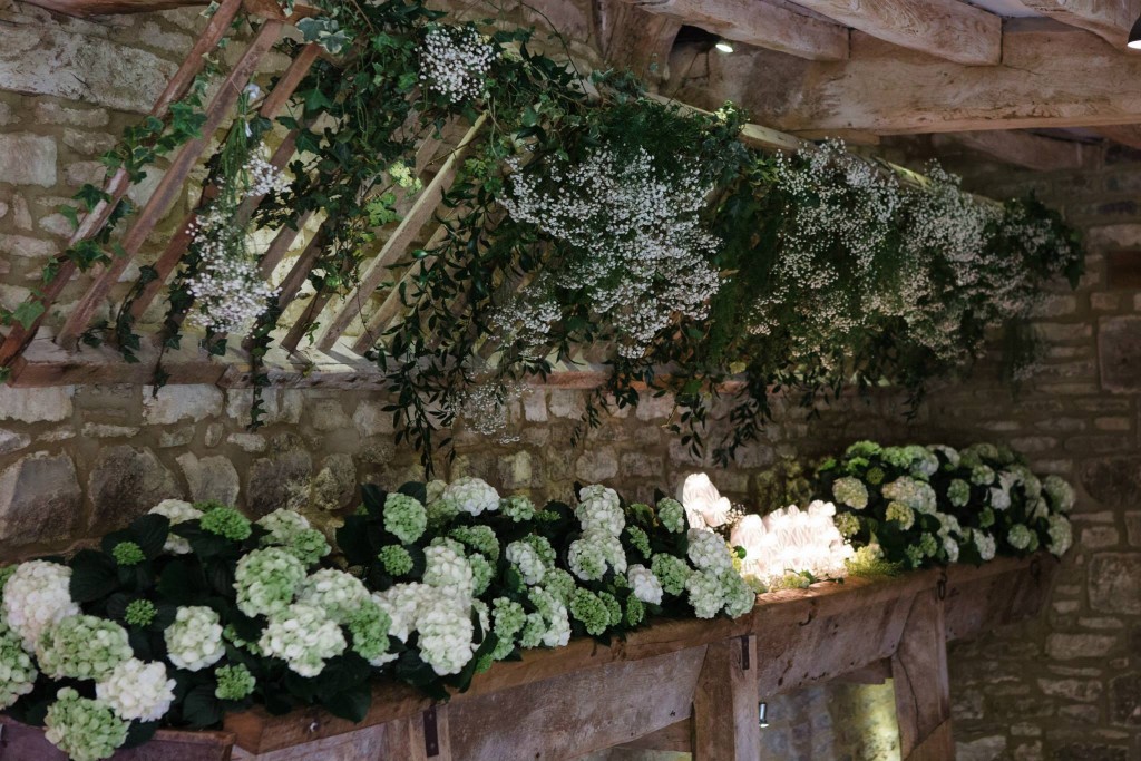 Venue Flowers, Caswell House Joanna Carter wedding flowers, Oxfordshire, Berkshire, Buckinghamshire, London